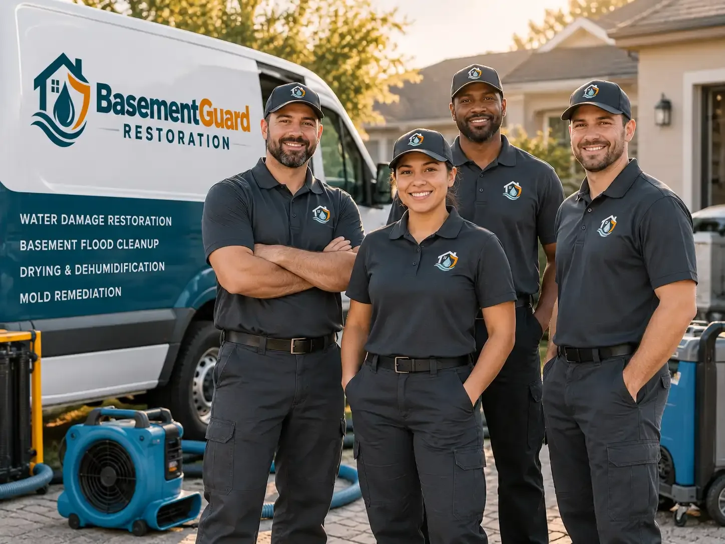 Basement Water Damage Restoration company in Brohman, MI